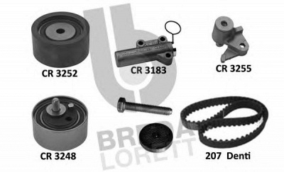 BREDA LORETT kcd0670 -  Комплект ремня ГРМ